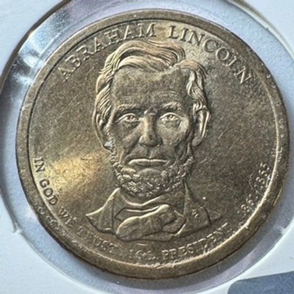 Other - 2010 D Abraham Lincoln Presidential Dollar Coin AU Condition